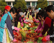 Volunteer activity in November (Making kimchi)