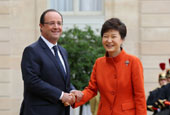 French leader to visit Korea next month