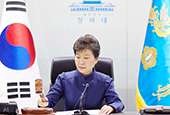 Park calls for strong U.N. sanctions on N. Korea