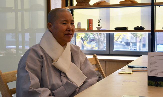 Interview with Ven. Sunjae, master of Korean temple food