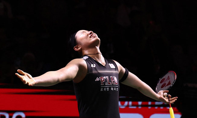 An-sanity: badminton superstar savors second world singles title