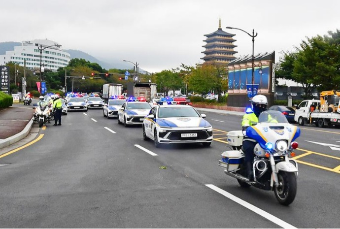 Police security drill 10 days ahead of APEC summit
