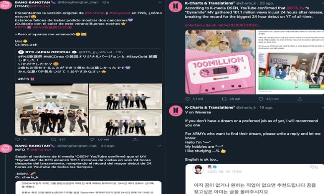 Devoted translator fans help spread BTS' fame worldwide