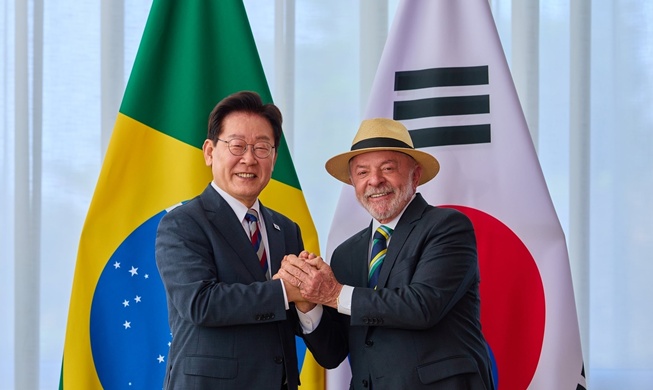 President Lee, Brazil boost ties in core minerals, defense sector