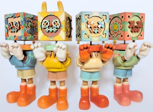 Artist uses traditional designs, motifs to produce artistic toys