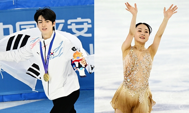 Korea clinches 2nd place at Winter Asiad with 3 more golds