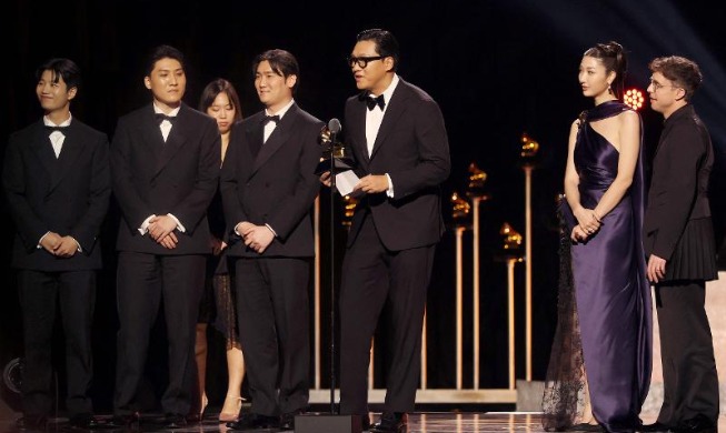 'Golden' touch: hit from blockbuster wins K-pop's 1st Grammy