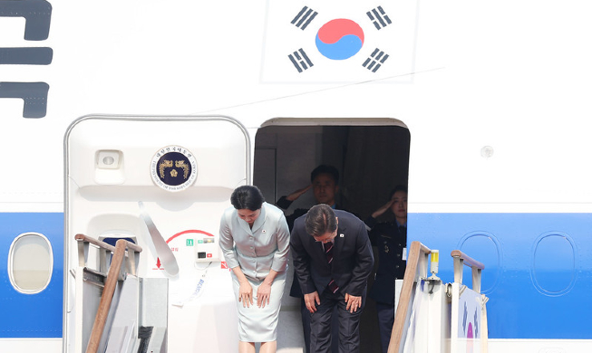 President Lee's trip to 4 Mideastern, African states