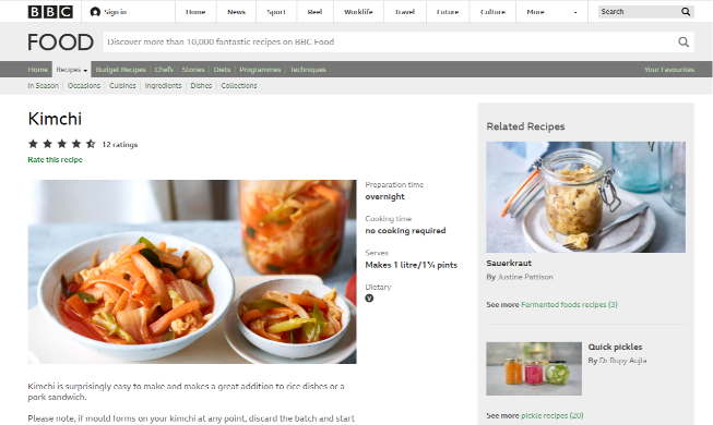 British media highlight growing popularity of kimchi in UK